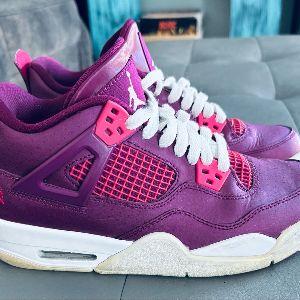 Nike Jordan 4s Hot Pink
